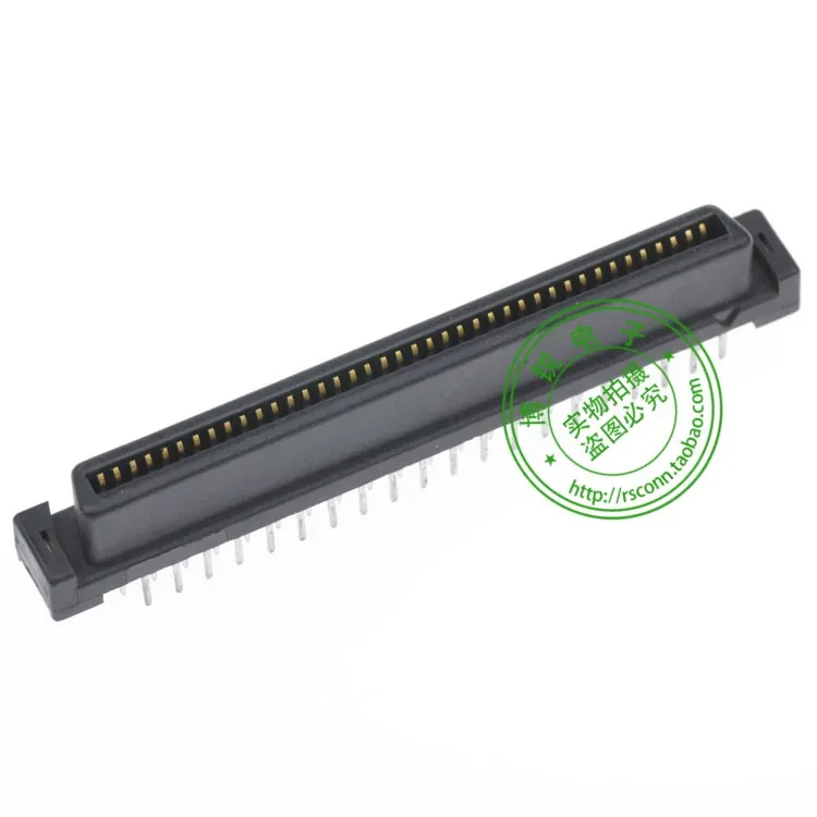 TE TYCO SCSI connector spacing of 1.27 80P female side straight leg Model: 1734101-8 
TE TYCO SCSI connector spacing of 1.27 80P female side straight leg Model: 1734101-8