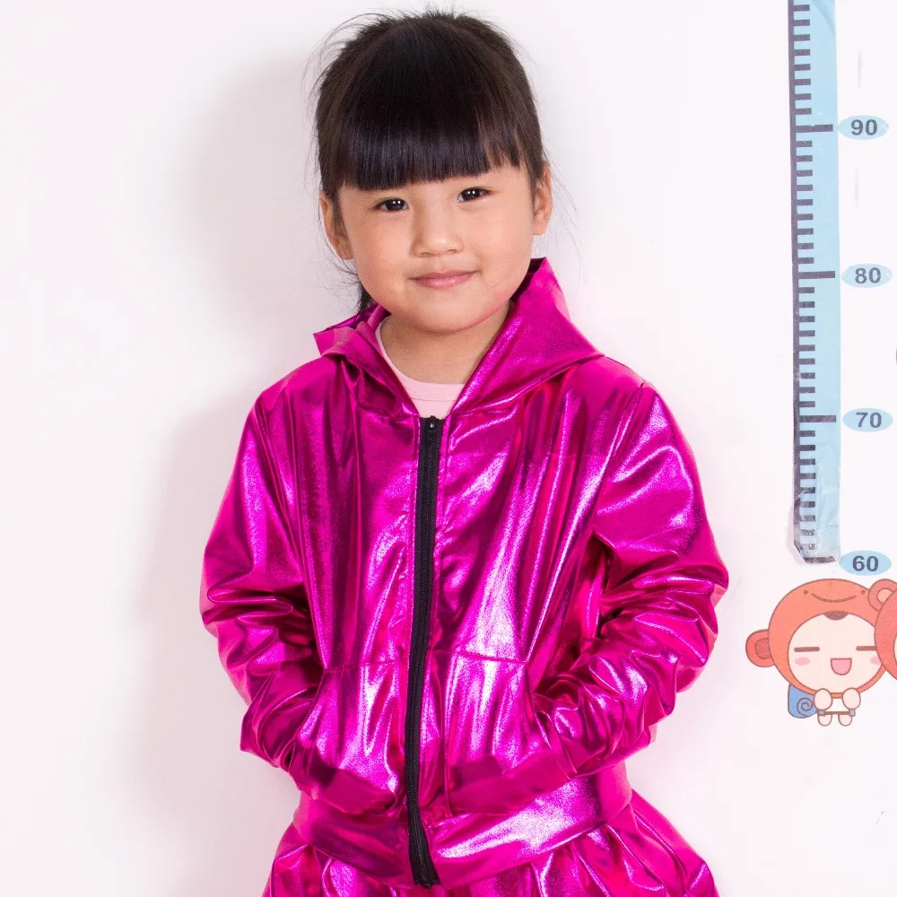 2018 весенне-Осенняя детская куртка-бомбер Audlt розового и красного цвета одежда для
