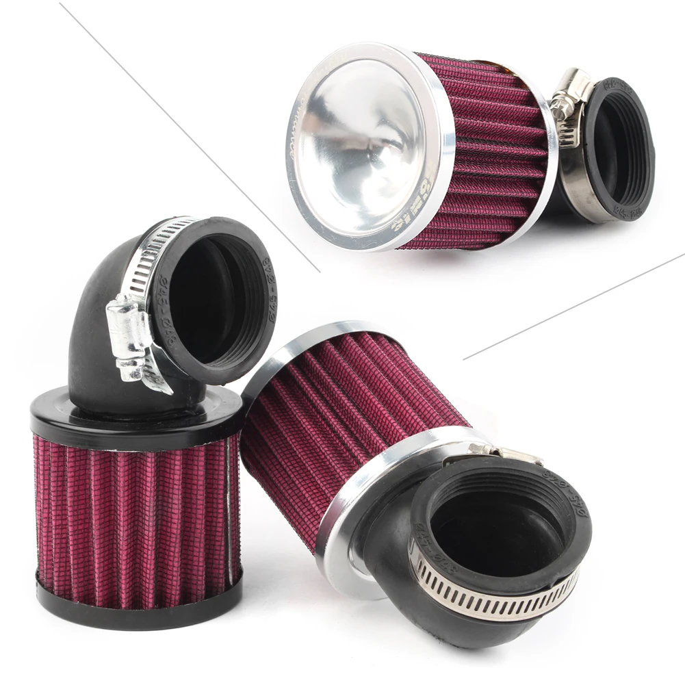 Universal 90 Degree 90° Motorcycle Air Cleaner Intake Filter For Bobber Chopper Cruiser 45mm-48mm Inner diamter pipe
Universal 90 Degree 90° Motorcycle Air Cleaner Intake Filter For Bobber Chopper Cruiser 45mm-48mm Inner diamter pipe