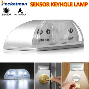 PIR Sensor Keyhole Light Wireless Auto Infrared IR Sensor Motion Detector Night Light Motion Sensor For Keyhole Silver
PIR Sensor Keyhole Light Wireless Auto Infrared IR Sensor Motion Detector Night Light Motion Sensor For Keyhole Silver
