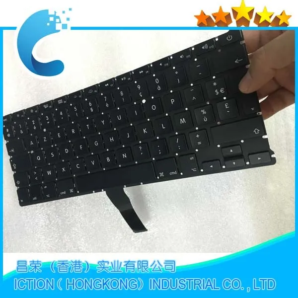 Brand New AZERTY FR French keyboard For MacBook Air 13.3" A1369 A1466 2011-2015 Years
Brand New AZERTY FR French keyboard For MacBook Air 13.3" A1369 A1466 2011-2015 Years