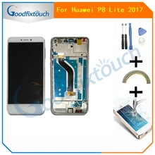 Ensemble écran tactile LCD de remplacement, avec châssis, pour Huawei P8 Lite 2017 2017=