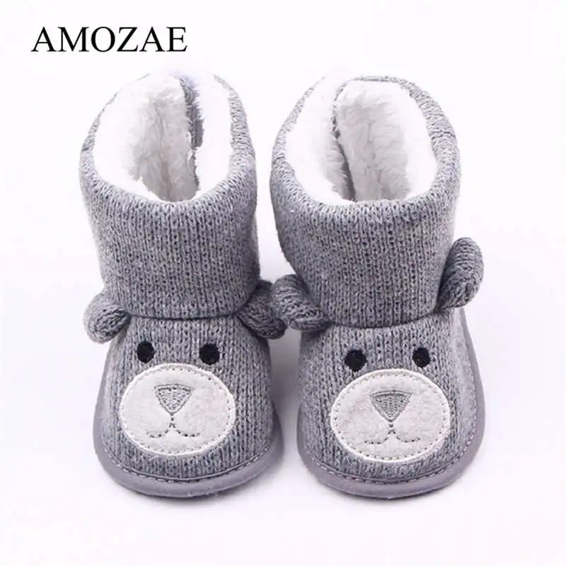 Baby Girl Boy Knit Newborn Faux Fleece Bootie Winter Warm Animal Bear Pattern Infant Toddler Crib Shoes Classic Floor Shoes
Baby Girl Boy Knit Newborn Faux Fleece Bootie Winter Warm Animal Bear Pattern Infant Toddler Crib Shoes Classic Floor Shoes