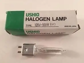 USHIO EHD 120V 500W halogen lamp,1000287 EHD 120V-500WBH,120V500W Strand lighting bulb
USHIO EHD 120V 500W halogen lamp,1000287 EHD 120V-500WBH,120V500W Strand lighting bulb