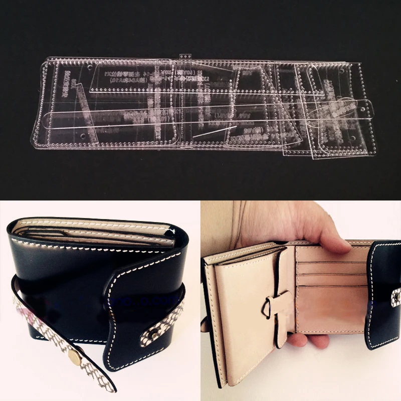 1set DIY Acrylic Leather Template Home Handwork Leathercraft Sewing Pattern Tools Accessory Wallet 120x95x20mm 
1set DIY Acrylic Leather Template Home Handwork Leathercraft Sewing Pattern Tools Accessory Wallet 120x95x20mm