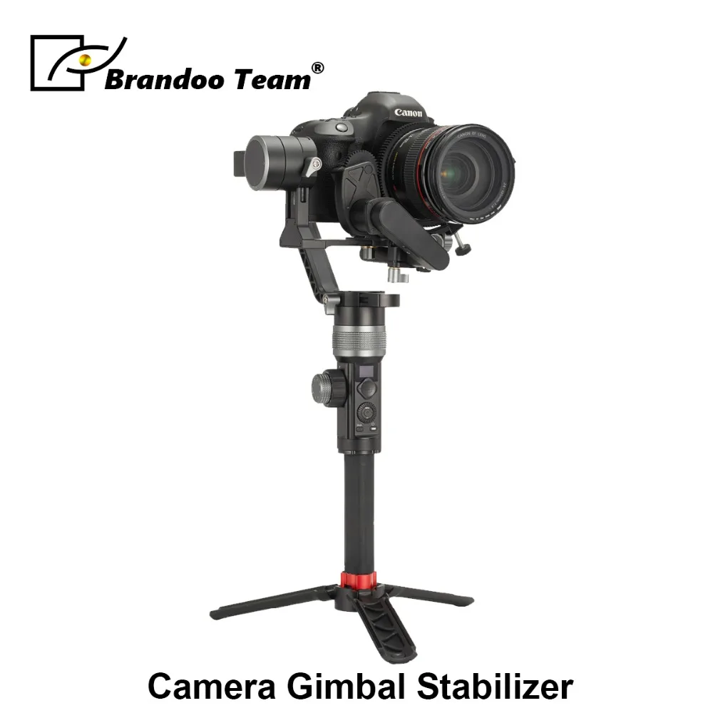 Camera Gimbal Stabilizer with Follow Focus Control POV Mode Supports Bluetooth Remote Control
Camera Gimbal Stabilizer with Follow Focus Control POV Mode Supports Bluetooth Remote Control