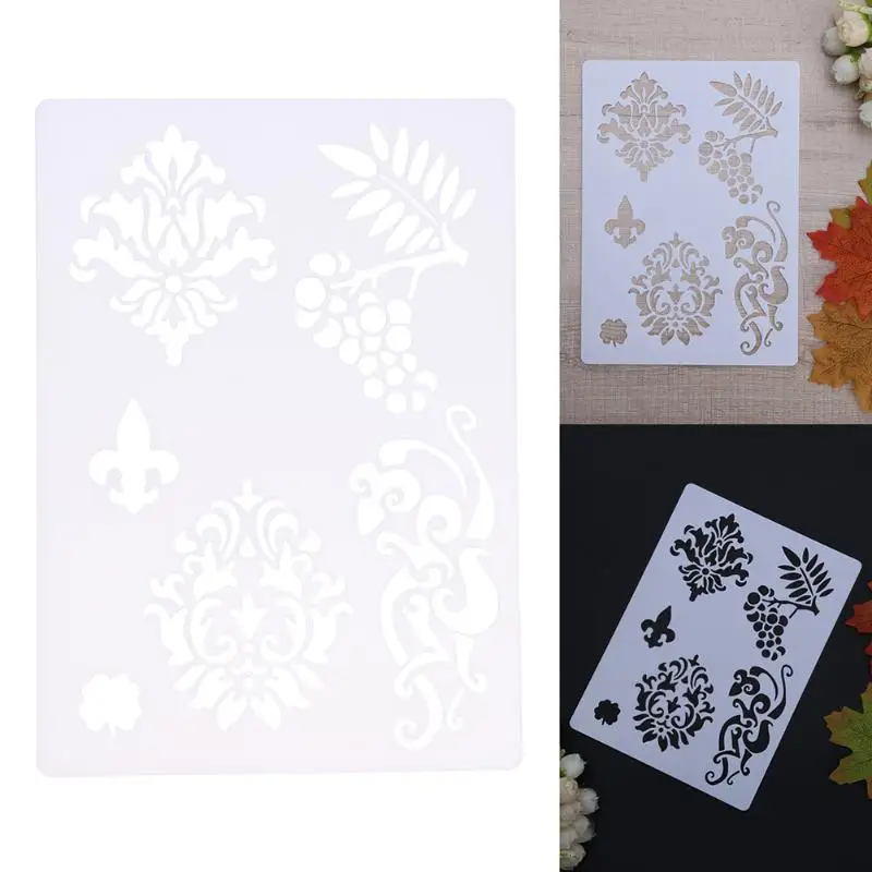 DIY Craft Layering Stencils for Walls Scrapbooking Painting Template Stamp Photoalbum Decor Embossing Paper Card Plastic Pochoir
DIY Craft Layering Stencils for Walls Scrapbooking Painting Template Stamp Photoalbum Decor Embossing Paper Card Plastic Pochoir