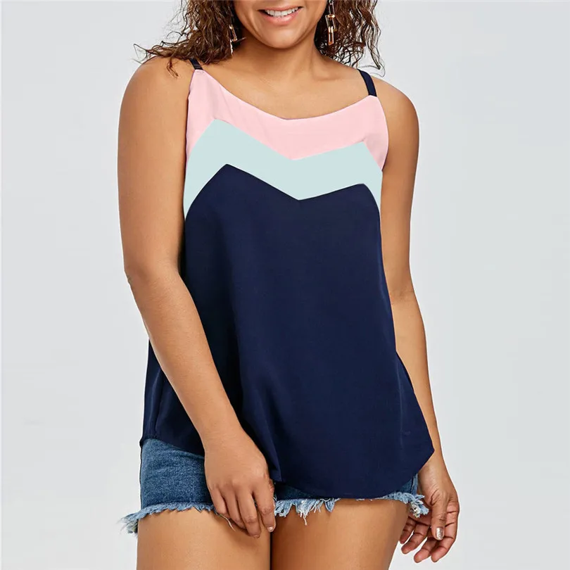 KWAN_Fashion womens tshirts casual Plus Size Color Block Cami Strap Vest Patchwork vogue Tank woman t shirt tops cotton women #
KWAN_Fashion womens tshirts casual Plus Size Color Block Cami Strap Vest Patchwork vogue Tank woman t shirt tops cotton women #