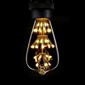 Led lamp ST64 colorful Starry Sky lamp E27 110v/220v led light bulbs 3w Firework globe lampada led for home party decor lamparas
Led lamp ST64 colorful Starry Sky lamp E27 110v/220v led light bulbs 3w Firework globe lampada led for home party decor lamparas