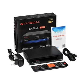 100% Original GTMEDIA V7 PLUS DVB-S2 DVB-T2 Satellite TV Combo Receiver H.265 PK V7S HD Sattelite Receptor Full HD 1080P Decoder
100% Original GTMEDIA V7 PLUS DVB-S2 DVB-T2 Satellite TV Combo Receiver H.265 PK V7S HD Sattelite Receptor Full HD 1080P Decoder