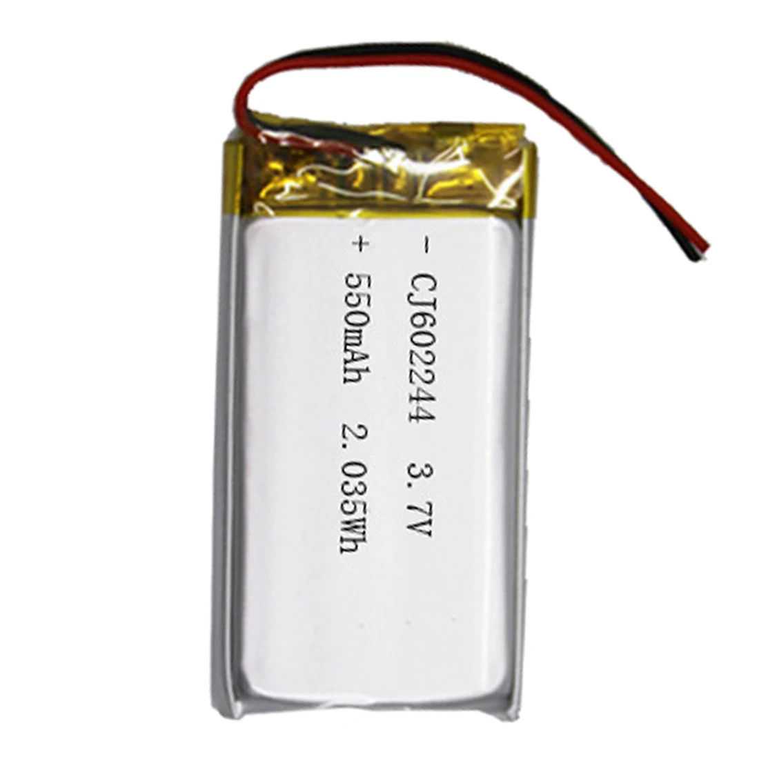 3.7v 550mAh Rechargeable Li-polymer Battery 602244 Li-po Ion Batteries For PSP DVD MID PDA Gps Recorder Selfie Sticks
3.7v 550mAh Rechargeable Li-polymer Battery 602244 Li-po Ion Batteries For PSP DVD MID PDA Gps Recorder Selfie Sticks