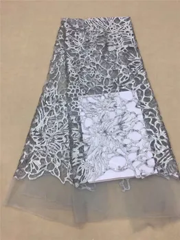 Latest Lace 2018 African Cord Lace beads High Quality Multi Color Cord Lace African Guipure Lace Fabric For Wedding Dresses gray
Latest Lace 2018 African Cord Lace beads High Quality Multi Color Cord Lace African Guipure Lace Fabric For Wedding Dresses gray