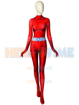 Clover Totally Spies Costume DyeSub 3D Printing Red Spandex Cosplay Fullbody Zentai Suit For Felame/Lady/Girl/Custom Made
Clover Totally Spies Costume DyeSub 3D Printing Red Spandex Cosplay Fullbody Zentai Suit For Felame/Lady/Girl/Custom Made