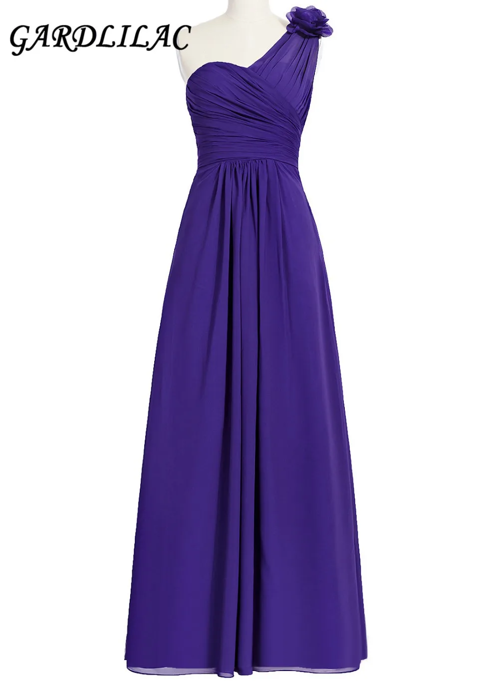 New One-shoulder Purple Long Bridesmaid Dresses 2017 Plus Size Chiffon Wedding Party Gown With Flower Maid of Honor Prom Gown
New One-shoulder Purple Long Bridesmaid Dresses 2017 Plus Size Chiffon Wedding Party Gown With Flower Maid of Honor Prom Gown