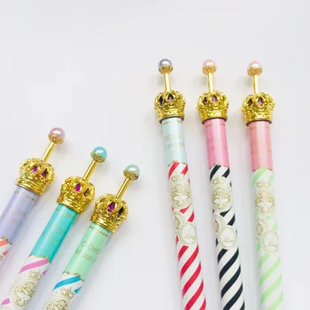 2X Simple My Crown Metal Press Gel Pen Rollerball Pen Black Ink 0.5mm Student Stationery
2X Simple My Crown Metal Press Gel Pen Rollerball Pen Black Ink 0.5mm Student Stationery