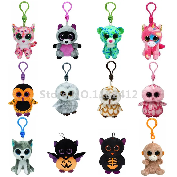 Plush Clip Keychains Unicorn Cat Owl Bat Dog Leopard Orangutan Raccoon Cute Big Eyes Stuffed Animals Kids Toys
Plush Clip Keychains Unicorn Cat Owl Bat Dog Leopard Orangutan Raccoon Cute Big Eyes Stuffed Animals Kids Toys