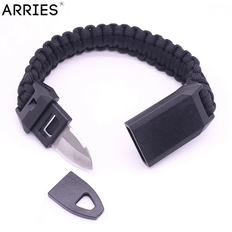 Multi Function Outdoor Braided Survival Bracelet Men's Outdoor Gear Knife Wrap Whistle Paracord Camping Rescue Emergency Rope
Multi Function Outdoor Braided Survival Bracelet Men's Outdoor Gear Knife Wrap Whistle Paracord Camping Rescue Emergency Rope