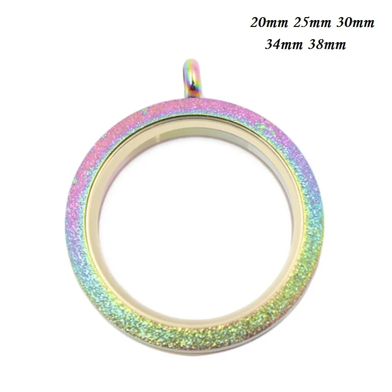 Mix Size Stainless Steel Waterproof Locket Rainbow Shine Floating Locket Pendant Floating Charms Memory Locket for DIY Necklace
Mix Size Stainless Steel Waterproof Locket Rainbow Shine Floating Locket Pendant Floating Charms Memory Locket for DIY Necklace