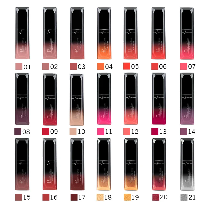 21 Color Liquid Lipstick Waterproof Mate Red Lip Long Lasting Makeup Metallic Gloss Make Up Nude Lip Stick Matte Lipstick
21 Color Liquid Lipstick Waterproof Mate Red Lip Long Lasting Makeup Metallic Gloss Make Up Nude Lip Stick Matte Lipstick