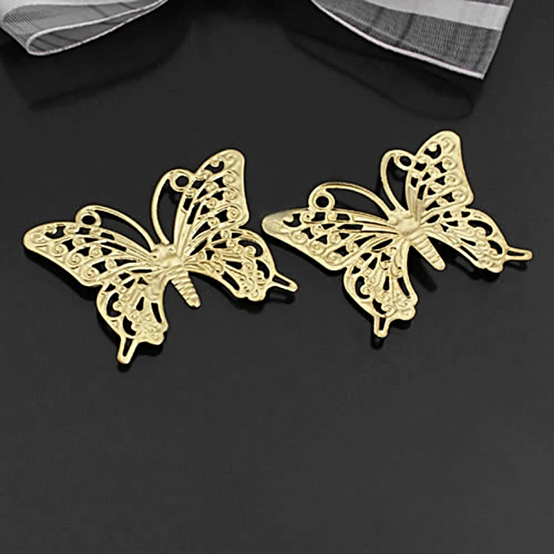 (27171)20PCS 36x26MM Not plated color Brass Butterfly Charms Pendants Jewelry Findings Accessories
(27171)20PCS 36x26MM Not plated color Brass Butterfly Charms Pendants Jewelry Findings Accessories