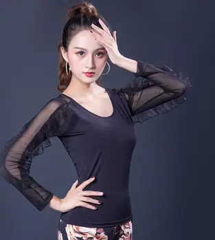 2019 new Sexy Dance Clothes Women Latin Salsa Rumba Chacha Dance jacket Performance Practice Costume YR1003
2019 new Sexy Dance Clothes Women Latin Salsa Rumba Chacha Dance jacket Performance Practice Costume YR1003