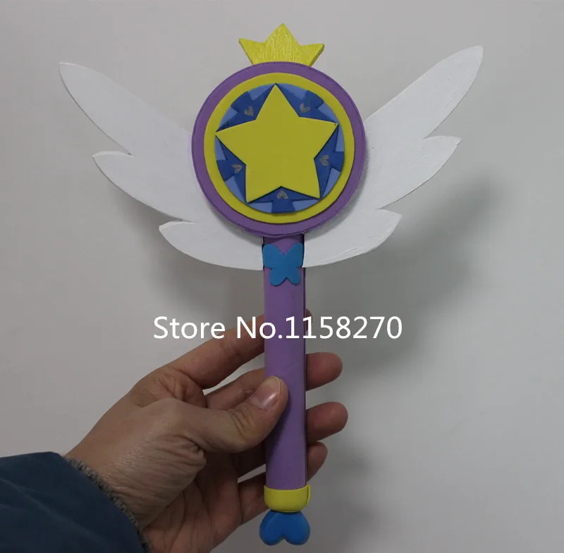 Star vs. The Forces of Evil Princess Star Butterfly Cosplay Magic Stick Wand Staves Accessorie Prop
Star vs. The Forces of Evil Princess Star Butterfly Cosplay Magic Stick Wand Staves Accessorie Prop