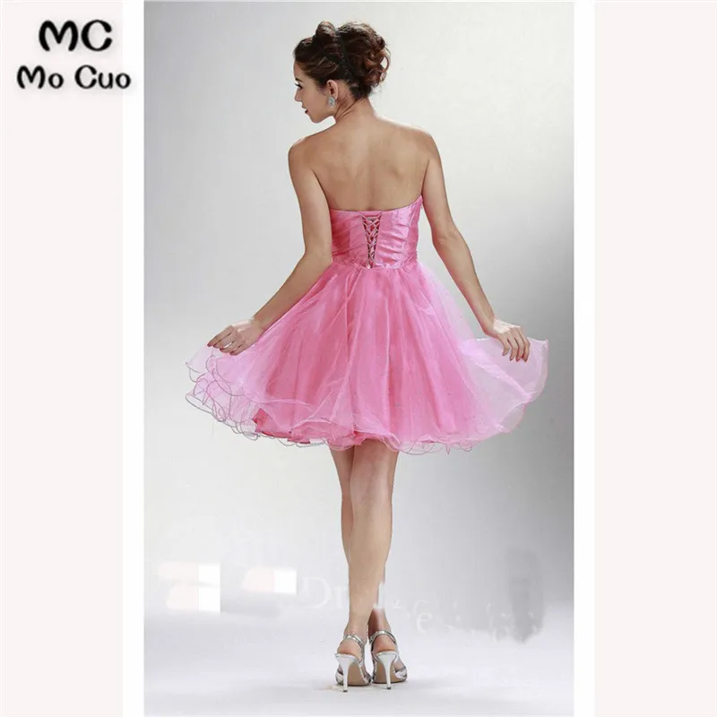 Ball Gown Sweetheart Short Mint Green Tulle Beaded Cocktail Prom Dress333