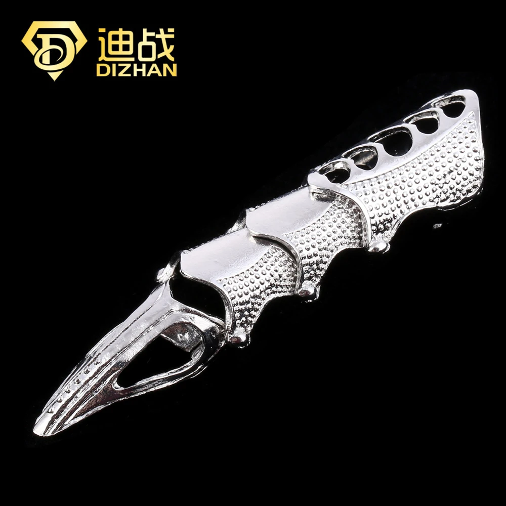 Long Full Finger Ring with Goth Punk Gold Silver Color Alloy knuckle Hinge Joint Armor for Halloween
Long Full Finger Ring with Goth Punk Gold Silver Color Alloy knuckle Hinge Joint Armor for Halloween