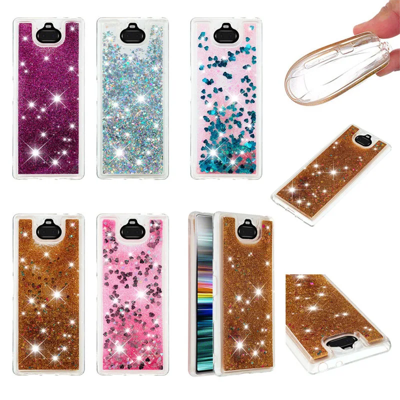Luxury Glitter Liquid Sand Quicksand Bling Case Soft Silicone Cover Skin Shell Coque Funda for SONY Xperia 10 Plus XA3 Ultra 10
Luxury Glitter Liquid Sand Quicksand Bling Case Soft Silicone Cover Skin Shell Coque Funda for SONY Xperia 10 Plus XA3 Ultra 10