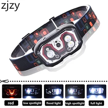 2019 New Motion Sensor Super Bright LED Headlamp Flashlight for Running 5 Lighting Modes Head Lamp for Adults USB Rechargeable
2019 New Motion Sensor Super Bright LED Headlamp Flashlight for Running 5 Lighting Modes Head Lamp for Adults USB Rechargeable