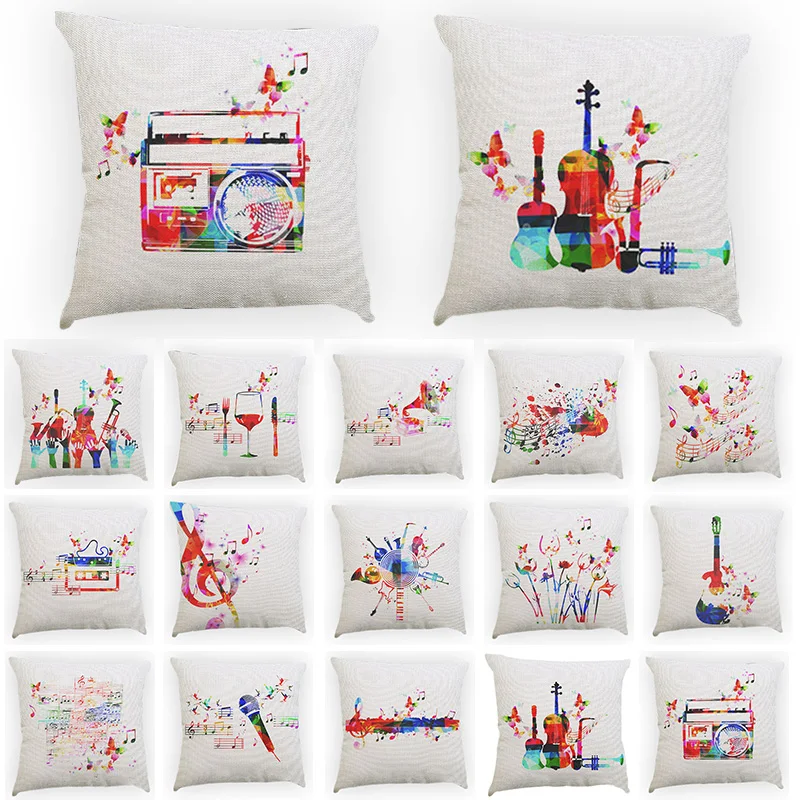 Music Decorative Pillows Cushion Cover Linen 45*45 Cushions for Living Room Sofa Decor Pillow Cover Pillowcase 40583
Music Decorative Pillows Cushion Cover Linen 45*45 Cushions for Living Room Sofa Decor Pillow Cover Pillowcase 40583