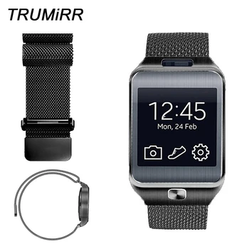

22mm Milanese Strap Stainless Steel Watch Band Bracelet for Samsung Gear 2 R381 R382 R380 S3 Classic Frontier Watchband Belt
