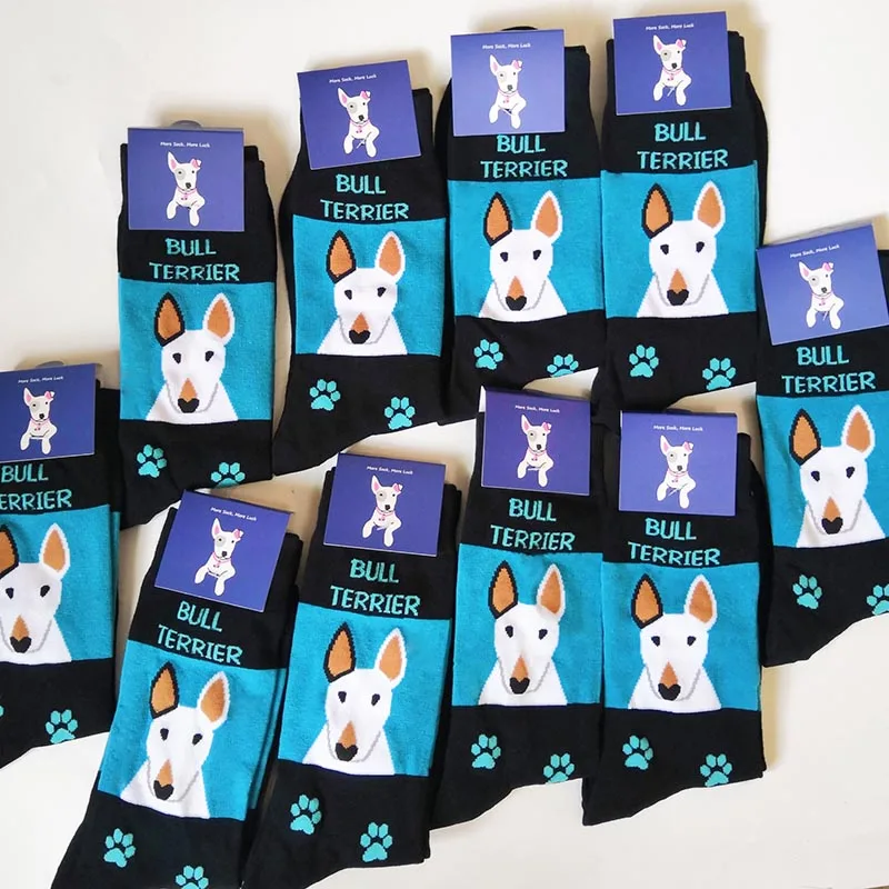women adult bull terrier socks with dog paw socks fun unisex bulterier puppy gift novelty crew socks cotton H09-P 10/50pairs
women adult bull terrier socks with dog paw socks fun unisex bulterier puppy gift novelty crew socks cotton H09-P 10/50pairs