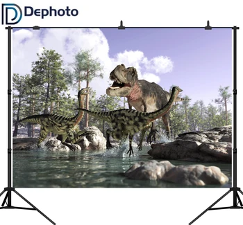 DePhoto Jurassic Dinosaur Park Baby Birthday Party Photography Backgrounds Vinyl Photographic Backdrops For Photo Studio
DePhoto Jurassic Dinosaur Park Baby Birthday Party Photography Backgrounds Vinyl Photographic Backdrops For Photo Studio
