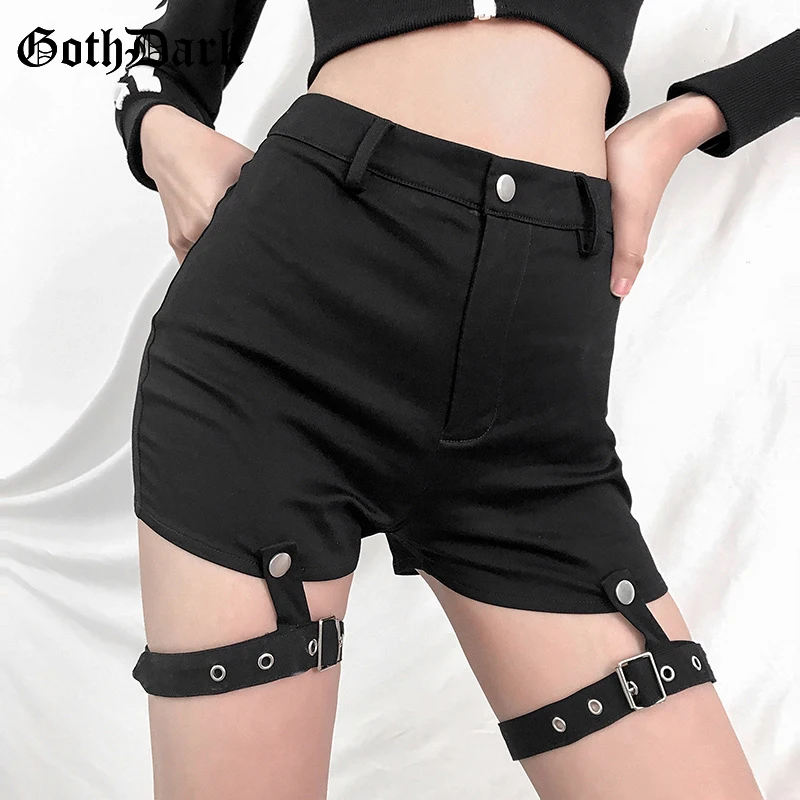 Goth Dark Solid Pleated Rivet Women Shorts Hollow Out Hole Zipper Button Gothic Shorts Summer Buckle Streetwear Short Pants
Goth Dark Solid Pleated Rivet Women Shorts Hollow Out Hole Zipper Button Gothic Shorts Summer Buckle Streetwear Short Pants