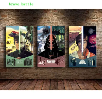 Darth Vader Star Wars Storm Troope 3 Pieces Canvas Painting Print Living Room Home Decor Modern Wall Art Oil Painting Poster
Darth Vader Star Wars Storm Troope 3 Pieces Canvas Painting Print Living Room Home Decor Modern Wall Art Oil Painting Poster