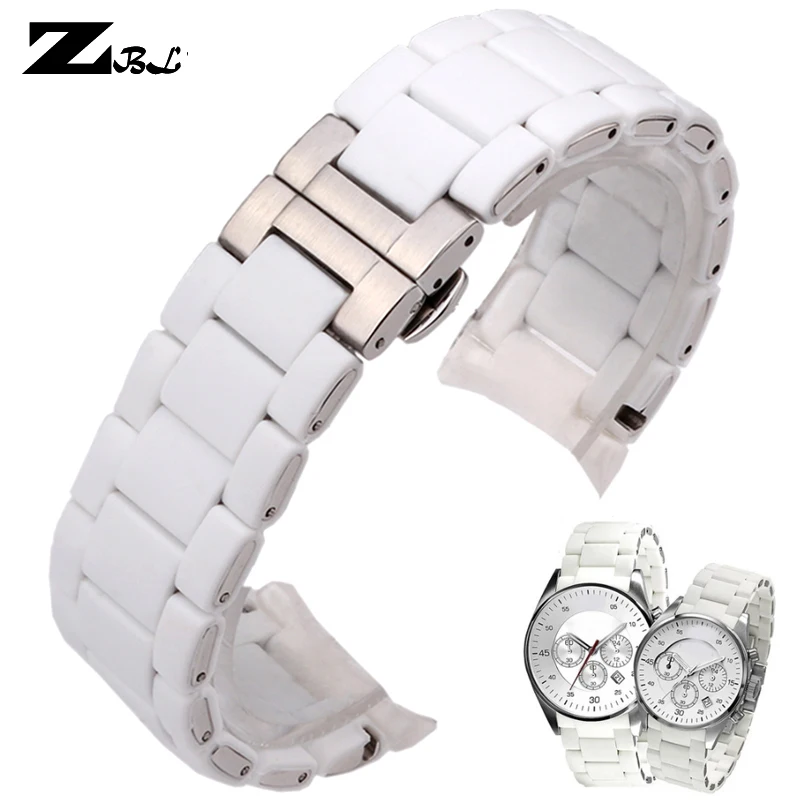 Rubber watchband Stainless Steel in White silica gel for AR5859 male 23mm AR5867 female 20mm watch strap silicone bracelet
Rubber watchband Stainless Steel in White silica gel for AR5859 male 23mm AR5867 female 20mm watch strap silicone bracelet
