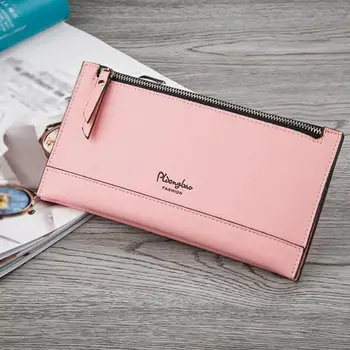 Women's Wallet Classic Zipper Clutch Envelope Wallet Leather Multi Wallets Phone Pocket ID Card Holder Large Capacity Wallet #20
Women's Wallet Classic Zipper Clutch Envelope Wallet Leather Multi Wallets Phone Pocket ID Card Holder Large Capacity Wallet #20
