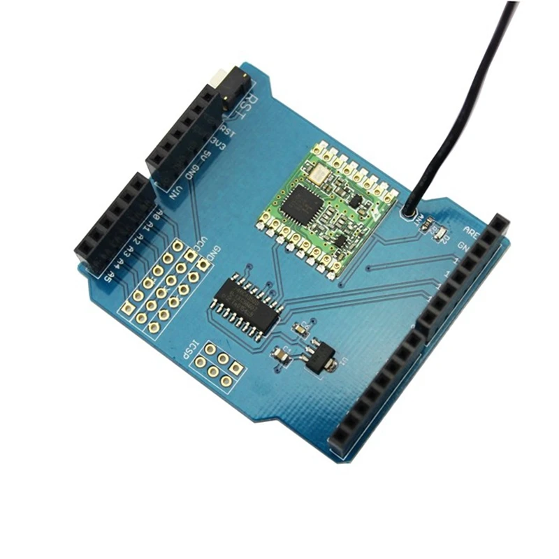 Elecrow RFM69 Shield for Arduino RFM69HCW Radio Module Electronic DIY Fans Student Maker Project DIY Kit
Elecrow RFM69 Shield for Arduino RFM69HCW Radio Module Electronic DIY Fans Student Maker Project DIY Kit