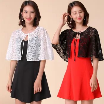 F~4XL Plus Size Women Clothing Summer Fashion Elegant Lace Bridal Jacket Big Cape Wedding Evening Bridesmaids Bolero Shawl Wrap
F~4XL Plus Size Women Clothing Summer Fashion Elegant Lace Bridal Jacket Big Cape Wedding Evening Bridesmaids Bolero Shawl Wrap
