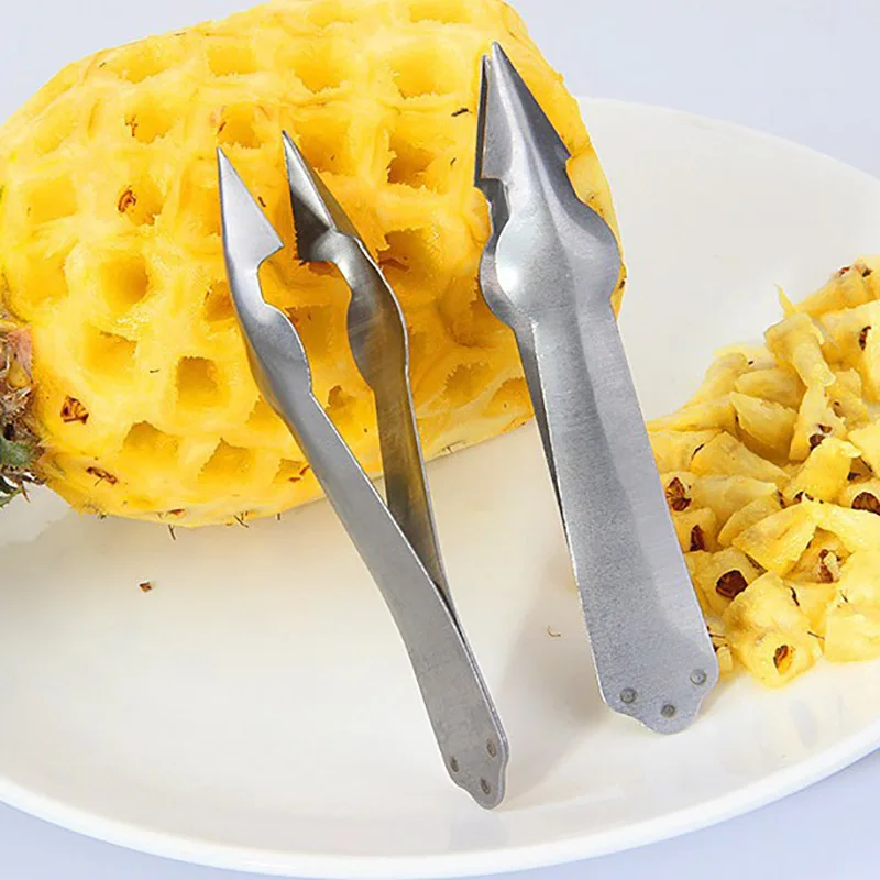 1PCS Stainless Steel Creative Pineapple Peeler Easy Pineapple Knife Cutter Corer Slicer Clip Fruit Salad Tools
1PCS Stainless Steel Creative Pineapple Peeler Easy Pineapple Knife Cutter Corer Slicer Clip Fruit Salad Tools