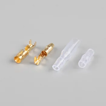 100pcs/lot 4.0 male and female insulated terminal brass color block sleeves with transparent sheath,0.3-1.5mm2
100pcs/lot 4.0 male and female insulated terminal brass color block sleeves with transparent sheath,0.3-1.5mm2