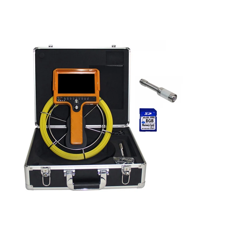 Pipe Drain Clean Inspection System With 20M Cable 512Hz Transmitter Pipe Locator DVR Recorder Keyboard Meter-Counter Borescope
Pipe Drain Clean Inspection System With 20M Cable 512Hz Transmitter Pipe Locator DVR Recorder Keyboard Meter-Counter Borescope
