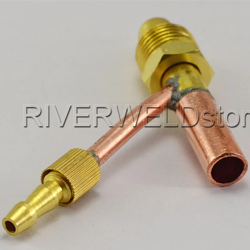TIG Fitting 5/8"-18 Male Cable and Gas Separate Cable Front Connector For WP-26 Torch
TIG Fitting 5/8"-18 Male Cable and Gas Separate Cable Front Connector For WP-26 Torch
