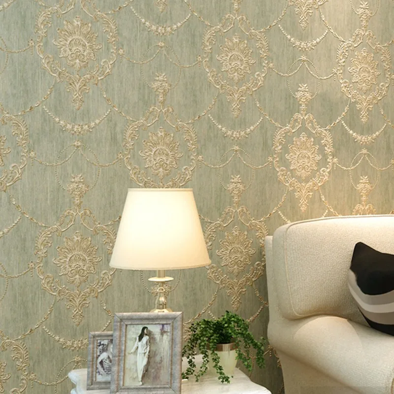 Damask Wallpaper Photo Mural Bedroom Non-woven Damascus Flower Wall Paper Europe Diamond Wallpapers papel de parede para quarto
Damask Wallpaper Photo Mural Bedroom Non-woven Damascus Flower Wall Paper Europe Diamond Wallpapers papel de parede para quarto