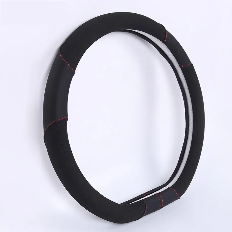 Universal 38cm D Shape Pink Leather Car Steering Wheel Cover Breathable Cute Car Styling for BMW VW Audi
Universal 38cm D Shape Pink Leather Car Steering Wheel Cover Breathable Cute Car Styling for BMW VW Audi
