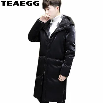TEAEGG High Quality Duck Down Men Coat Manteau Homme Hiver Hooded Black Long Coat Men Jacket Outwear Parka Hombre 3XL AL1525
TEAEGG High Quality Duck Down Men Coat Manteau Homme Hiver Hooded Black Long Coat Men Jacket Outwear Parka Hombre 3XL AL1525