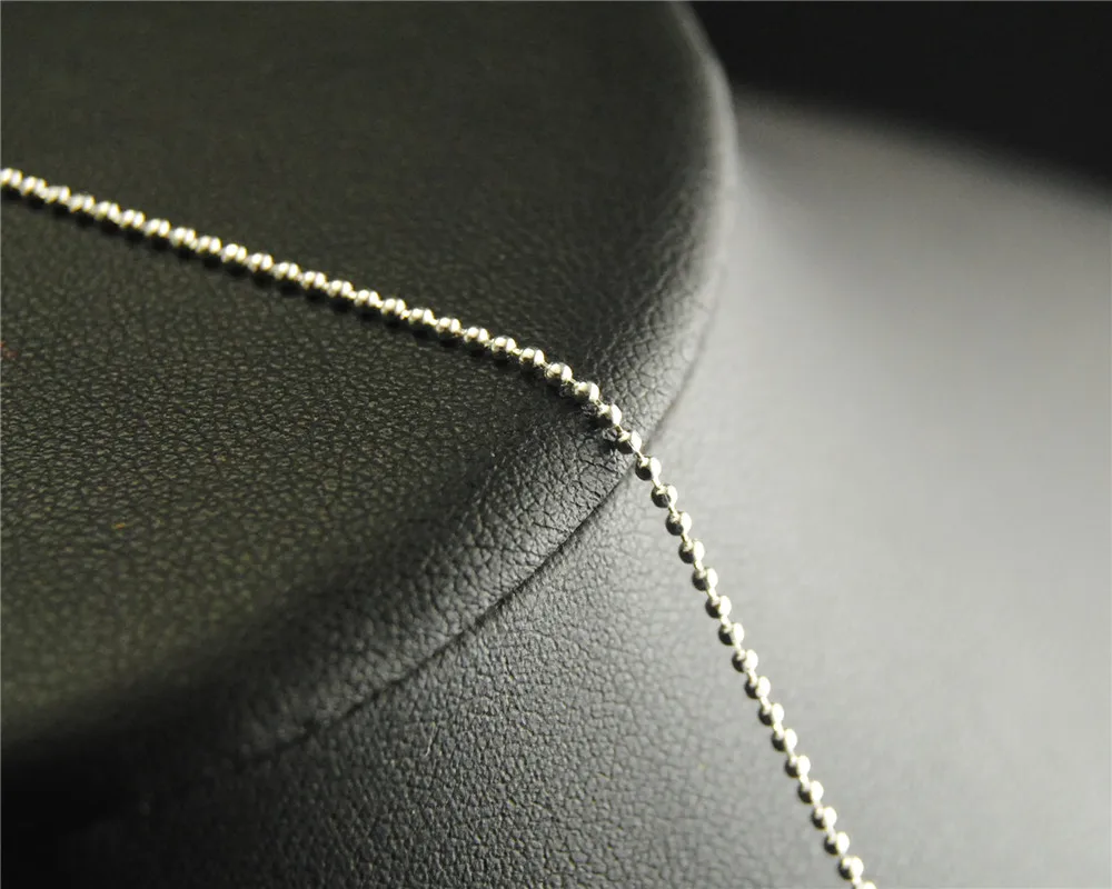 FACTORY 5M(16ft) silver Brass Chain 1.2mm Faceted Beads Ball Chain Necklace Jewelry Findings C73 free shipping
FACTORY 5M(16ft) silver Brass Chain 1.2mm Faceted Beads Ball Chain Necklace Jewelry Findings C73 free shipping