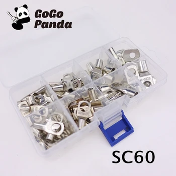 Free Shipping 100 pieces Copper Wire Nose Snapshot Of Copper Terminals End As SC6/SC10/SC16/SC25 6MM/8MM Cable Lug
Free Shipping 100 pieces Copper Wire Nose Snapshot Of Copper Terminals End As SC6/SC10/SC16/SC25 6MM/8MM Cable Lug