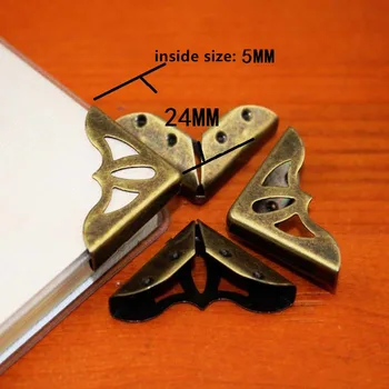 Bronze Tone Book Scrapbooking Albums Menus Corner Protectors Metal Hollow Corners For Books,24*24*5mm,Fit 5mm,6Pcs
Bronze Tone Book Scrapbooking Albums Menus Corner Protectors Metal Hollow Corners For Books,24*24*5mm,Fit 5mm,6Pcs